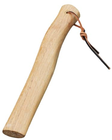 Axe Handle 12.6 Inch Axe Handle Replacement with Loop Short Shock Resistant Hatchet Accessories with Smooth Textured for Firewood Cutting Hatchet Replacement