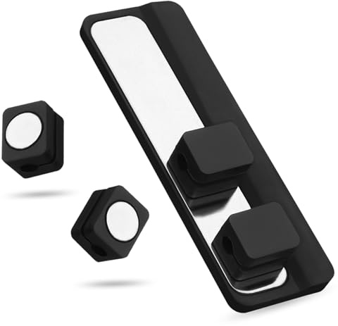 FUNNETOYU Soporte De Fijación De Cables Para Herramientas Clip Adhesivo De Carga Organizador De Cables De Mesa Magnético Sujetacables Multiusos