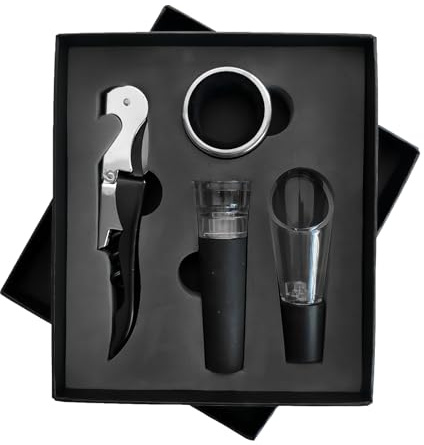 Duroecsain Cavatappi per vino - Cavatappi da cucina - Utensili manuali in acciaio inossidabile robusto per feste, ristorante, bar, casa, cucina, serata, festa, cena, intrattenimento