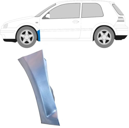 Reparaturblech Kotflügel vorne für Volkswagen Golf 4 1997-2006 / Links