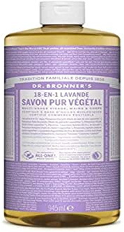 18-en-1 Savon Liquide Lavande – Dr Bronner’s 944ml