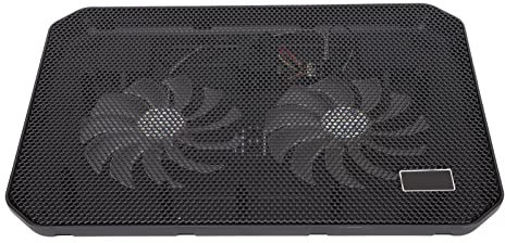 Vomeko Laptop Cooling Pad with Dual Fans, Laptop Cooler, Gaming Laptop Cooling Pad, Portable Laptop Cooling Pad, Compatible with MacBook, HP, Dell, Lenovo.