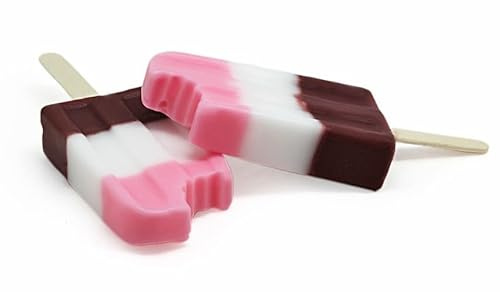 Molde Silicona para Hacer 2 Jabones Polo Mordido | Resistente y Antiadherente | Fácil de Usar | Ideal para Personalizar con Esencia y Color | Medidas 4,4 x 8,2 x 2 cm | Incluye Paso a Paso
