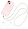 WUGAUWOR Cordino per Cellulare Pearl con 2 Patch Universali, Porta Cellulare da Collo, Laccio per Cellulare da Collo per Custodia, Borsa e Borsetta, Laccetto per Cellulare per Tutti Gli Smartphone