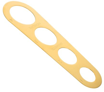 Alipis Outil de Mesure de Pâtes Acier Inoxydable pour Portions Précises Règle à Spaghetti pour Optimal Maison