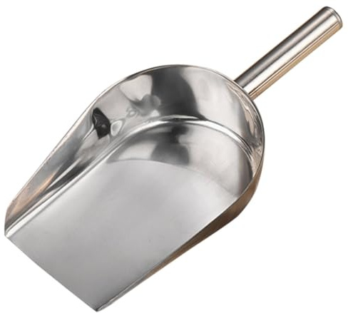 LIGIGWASH Pelle Inox Multifonction Ergonomique Pour Cuisine Et CongéLateur Ustensile En Acier Inoxydable Pour Glace Café Riz Et Thé PoignéE Large Confortable