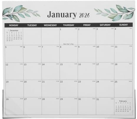 jojofuny Magnetic Calendar for Fridge: 18-Month Planner January 2026 to June 2027 Refrigerator Calendar Magnet - Monthly Daily Planner Board for Home Kitchen Family Office Use