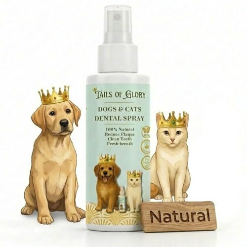 Spray dentaire chien et chat naturel, formule prébiotique, 100 ml