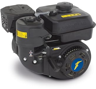 Goodyear - Moteur de Rechange 4 Temps, Moteur à Essence 7 HP et 212 CC pour Tondeuse, motobineuse et Jardinage, démarrage Manuel avec Filtre à Sec