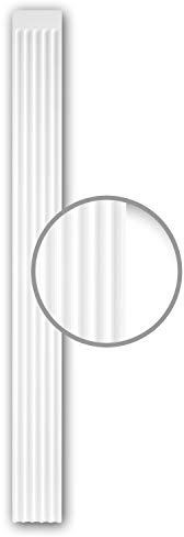 PRO[f]home® - Fusto di pilastro 122030 elemento decorativo stile neoclassico bianco Profhome
