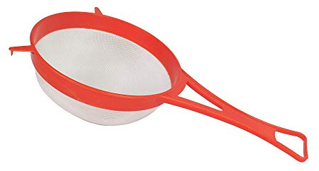 Tredoni Tamiz Colador Malla de Nailon Fino 18cm - Cedazo Harina de Plástico, Esparcidor de Polvo de Canela/Azúcar (18 cm)
