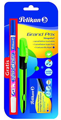 Pelikan 24005791 Set Grand Prix + 1 Super Pirat + KM Patronen