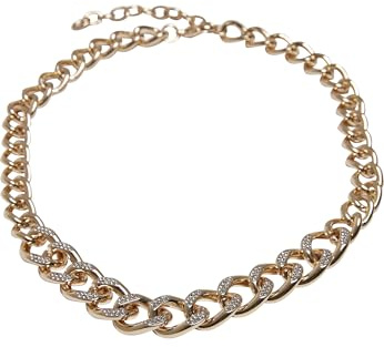 Urban Classics Unisex Comet Crystal Necklace