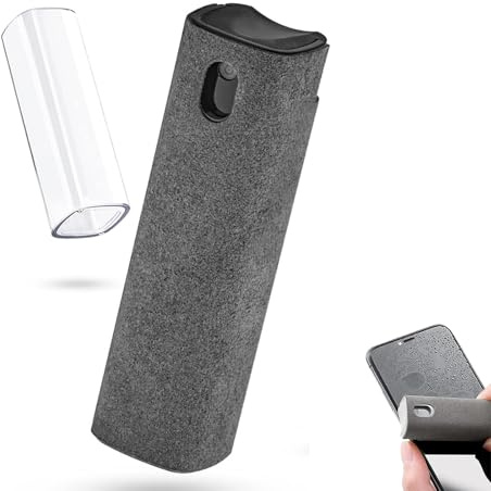 Limpiador de Pantalla,2 en 1 Screen Cleaner Tool,Limpiadores de Pantalla Móvil,Aplicable a Kit de Limpieza para teléfono Inteligente electrónico, TV, portátil.15ML