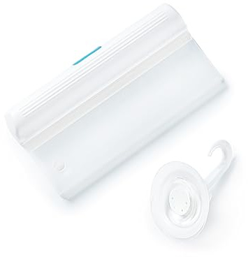 Aquashower by Aquablade Fensterabzieher für Duschkabine mit Haken bequem mit Saugnapf