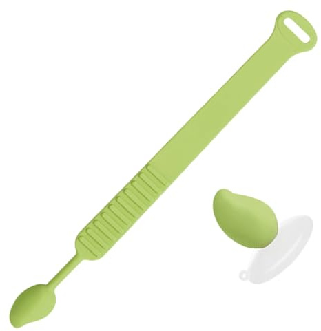 Silicone Lève-abattant Clair Poignée, Pvc Toilettes Portable Vert | Fixation Sûre sur Différents Modèles, Usage Polyvalent, Résiste aux Usages Fréquents, Poignée Pratique