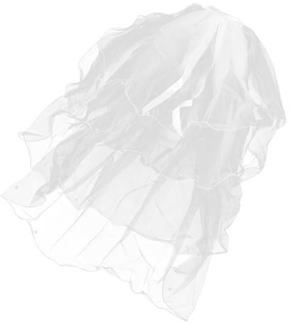 DEARMAMY Brautschleier Hochzeitsschleier Schleifenschleier Für Die Braut Schleier Für Junggesellinnenabschied Haarschmuck Für Die Braut Für Frauen