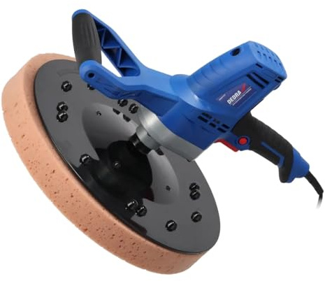 Dedra - Máquina de limpieza (710 W, diámetro del disco de 390 mm, 110 rpm, agarre suave, un dispositivo multifuncional para el tratamiento de superficies de paredes o suelos)