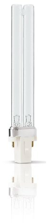 Philips 325126 9-watt PL-S TUV Germicidal with 2-Pin Base Light Bulb