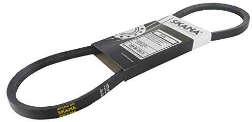 SKANA - Cinghia liscia 1/2 84 pollici, trapezoidale 4L, sezione 12,7 x 8 mm, lunghezza esterna: 2133,60 mm, facilità di sostituzione, resistente e durevole