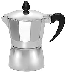 1 tazza di caffettiera in alluminio
