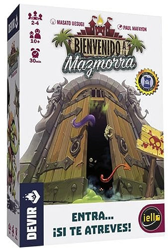 Devir - Bienvenido a la Mazmorra, Juego de Mesa, Juego de Mesa con Amigos, Juego de Mesa Divertido y Rápido, Juego de Mesa 10 años (BGMAZ)