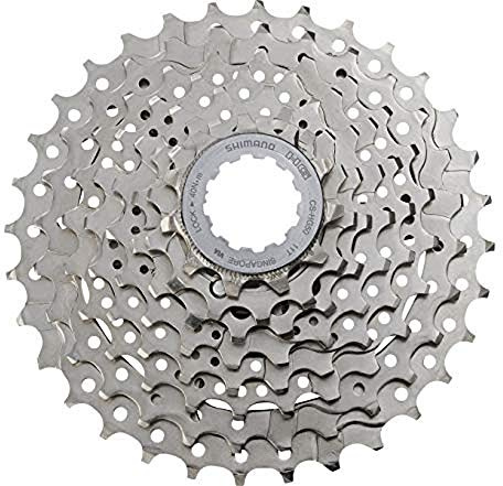 Shimano CS-HG50 Mod. 14 HG Kassettenkranz Silber Einheitsgröße, 11-34 Zähne