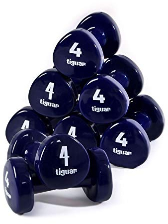 tiguar 8 Kurzhanteln - 4,0 kg, aubergine