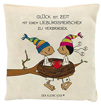 Der kleine Yogi Bio Kräuterkissen - Glück ist...