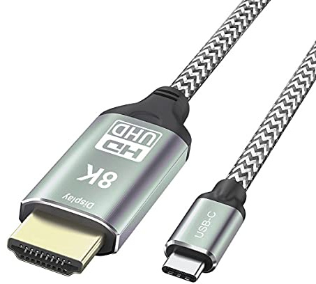 chenyang CY Cavo USB4 da USB-C da tipo C a HDMI, adattatore connettore per cavo monitor da USB-C maschio a HDMI 2.0 maschio