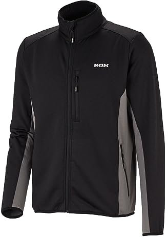 KOX Funktionsjacke Iso Schwarz/Grau Größe S