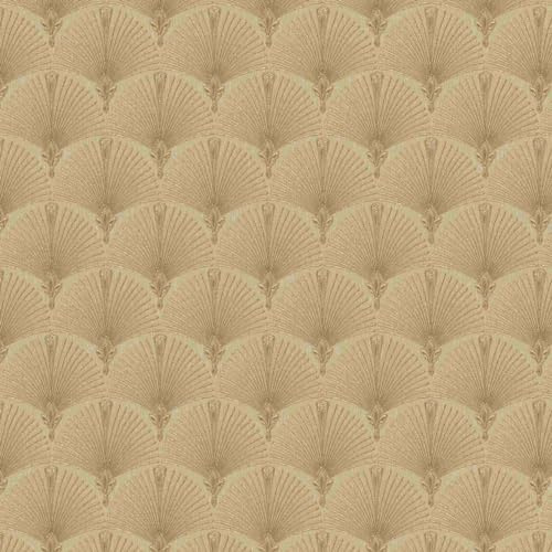 Erismann Tapete | Kollektion Versailles | 10346-30 | Vliestapete | Muster/Motive | 0.53 x 10.05 m | Gelb | Wohnzimmer | Flur | Büro | Küche | Wohnräume