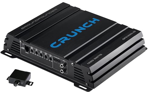 CRUNCH GPX Series 1-Channel GPX1250.1D CLASS D Car Amplifier with 1250W MAX | Crunch Car-Audio-Unlimited