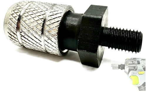 Pro-Graad 1/4” Hex Shank Converter, Quick Change Bit Holder Adapter for 5/16-24 Internal Threaded Polisher Sander Buffer Tools, Upgrade Accessory for SPTA, WORKPRO & Similar 5/16-24 Threaded Tools