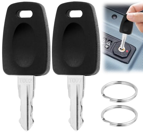 Universalschlüssel für Gepäck TSA002 & TSA007 | 2 Stück Multifunktionsschlüssel-Set TSA mit Schlüsselanhänger Kompatibel mit Gepäck, Koffer, Passwort, TSA-Schlösser