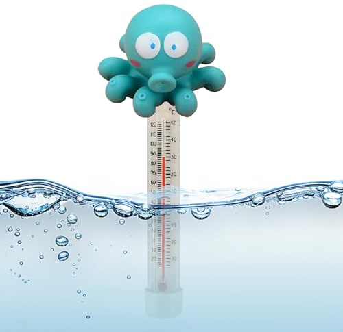 Wassertemperatur Sensor | Tiercartoon Badewannenthermometer Mit Aufhängebändel - Schwimmbad Zubehör Schwimmender Wassertemperaturmesser Für Spa Haus Outdoor Kinder