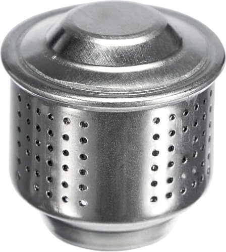 NOBILE LOVELYCARE Paraschizzi caffè paraspruzzi per caffettiera Moka Universale in Acciaio Leggero e Pratico ompatibile con Tutte Le Marche di caffettiera