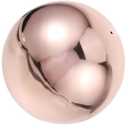 POPETPOP Globo Reflectante de Acero Inoxidable Pulido Espejo para Jardín