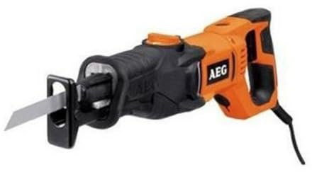 AEG - Scie sabre electrique 900 Watts, 0 à 3500 cps/min, course de 19 mm, changement de lame facile Fixtec, livrée avec : 3 Lames pour différents matériaux dans sa mallette de transport - US900XE