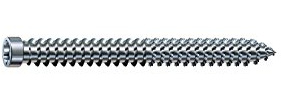 SPAX RA Marco de anclaje culata Torx30 galvanizado tacos sin rosca, 100 pcs, 7,5 x 150 mm, 1031010751505