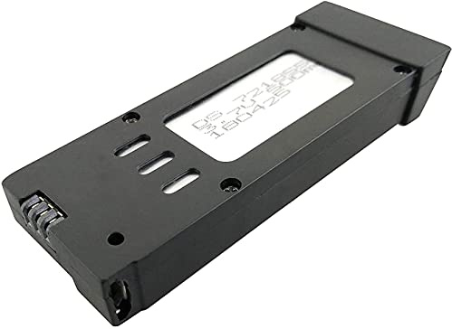 YUNIQUE GREEN-CLEAN-POWER - LiPO Batterie 3.7V 500mAh für Drohnen | Kompatibel mit E58, S168, JY019 | Hohe Qualität, Lange Lebensdauer | Überladungsschutz, Schwarz