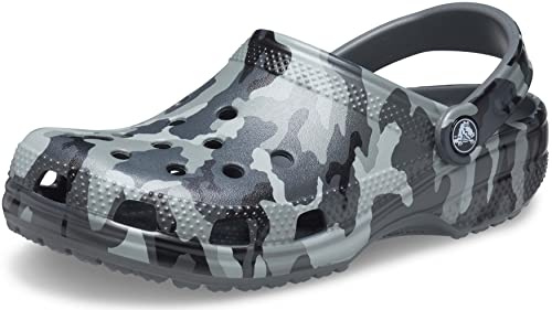 Crocs Unisex Clog, Slate Grey Multi, 4 UK Men/ 5 UK Women