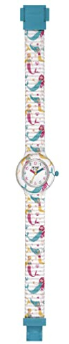 HIP HOP, Collezione Kids Fun, Orologio Bambina Under the Sea, Cinturino in Silicone Intercambiabile e Regolabile, Indici e Sfere Colorate, Cassa 28mm, Movimento al Quarzo, Waterproof, Multicolor