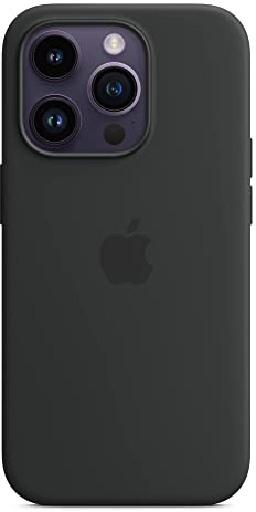 Apple Funda de Silicona con MagSafe para el iPhone 14 Pro - Medianoche ​​​​​​​