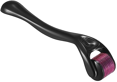 Bartroller, 0,5mm Bart Wachstumsroller, Beard Roller, Nadelroller Bart Roller, für Männer Frauen Gesicht Körper Haut Haarpflege Bartpflege Bartwachstum Roller