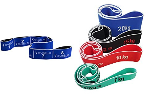 Elastiband Bleu 20 kg Vrac & Set de 4 Elasti’Ring Sachet
