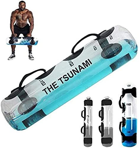 POUR Aqua Bag – Wassersack Mit Verstellbarem Gewicht, Fitness-Sandsack Für Ganzkörper-Kern- Und Gleichgewichtstraining, Heimfitnessstudio, Trainingsgeräte,35 Kg,Friendly321