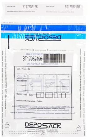 Nc System Briefumschläge B5 Sicherheit 18,5 x 26 cm 50 Stück weiß