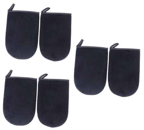 Healeved 6 Stück Selbstbräunungshandschuhe Selbstbräuner-handschuh Schwarz Einfache Anwendung Selbstbräunungshandschuh Ohne Griff Bequeme Passform