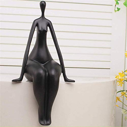 Skulpturen Statuen Dicke Frau Figuren deko,Körperkunst Statue Charakter, für Home Office Wohnkultur Bücherregal Tischdecoration